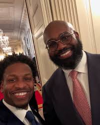 Compton Finest! Dr. Tyrone Howard & Dr. Carl Fredrick Martin #compton  #friend #activist #educator #ucla