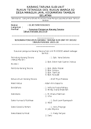 Surat keterangan domisili ini biasanya dikeluarkan oleh pihak kelurahan, mulai dari pejabat terendah yaitu rt hingga kepala desa. Doc Struktur Organisasi Karang Taruna Arief Priyo Prakoso Academia Edu