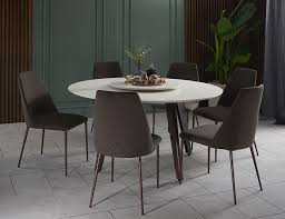 Customisation options are available upon request at wihardja furniture in. Kay Quartz Top Round Dining Table With 4 Henry Chairs