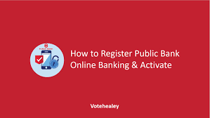 Your public mobile phone number. How To Register Public Bank Online Banking Activate Pbe