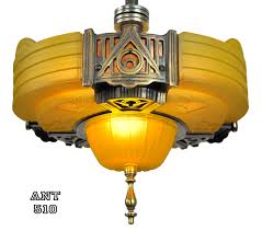 (1) — write a review. Vintage Hardware Lighting Art Deco Streamline Slip Shade Semi Flush Mount Close Ceiling Light By Globe Lighting Ant 510