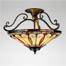 Do you think tiffany style ceiling light seems great? Felice Tiffany Style Glass Semi Flush Ceiling Light Tiffany Style Lighting Table Lamps Wall Lights Floor Lamps Ceiling Pendant Lights