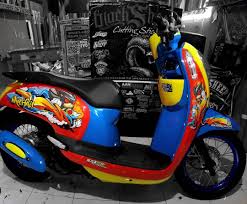 Untuk motor sport seperti decal ninja 250fi, decal r15, decal cbr 150r tentunya lebih mahal dari ongkos pasang motor matic kecil. 10 Ide Motor Modif Stiker Motor Stiker Honda