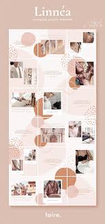 Pink Instagram Template Instagram Puzzle Canva Template Etsy Instagram Design Layout Instagram Feed Ideas Instagram Feed Layout