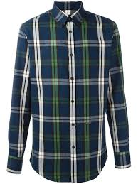 Dsquared Size Chart Dsquared2 Checked Shirt Men Clothing