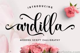 Ardilla Script Font Free Download Font Bundles Free Font Handwritten Script Font
