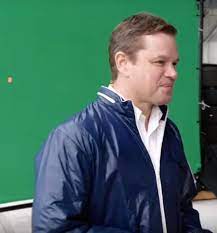 Matt Damon Carroll Shelby Ford Vs Ferrari Movie Jacket At Discounted Price Carroll Shelby Matt Damon Ford