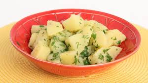 Fastest Italian Potato Salad Potatoes Garlic Lemon Olive Oil Parsley Salt Pepper Boil Potatoes With 4 Cl Quick Potato Salad Italian Potatoes Recipes