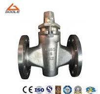 ANSI Standard Butt Welded Single Two Way Plug Valve