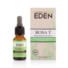 Y, en la verdadera moda leaf seed berry, huele increíble, también; Garden Of Eden Rosa T Acne Serum 0 51 Fl Oz 15ml Amazon In Beauty