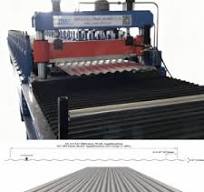 Zhongtuo 0.18-0.28mm Dominican 70m/Min Thin Plate Corrugated Roof Sheet  Roll Forming Machine