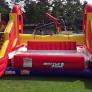 backyard parties battle zone inflatable joust games from www.usainflatables.com