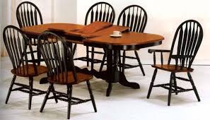 Country Marketplace Solid Birch 42 X 60 Double Pedestal Banquet Table With Two 12 Self Storing Butterfly Leaves And 4 Monar Banquet Tables Furniture Table