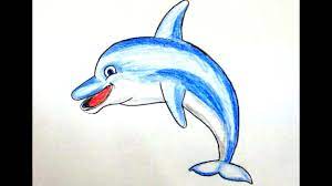 When autocomplete results are available use up and down arrows to review and enter to select. How To Draw A Dolphin How To Color A Dolphin For Beginners Cartoon Drawing Youtube