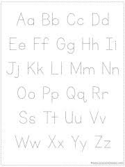 This alphabet chart can be placed in the writing center or reading center. Choose Your Own Alphabet Chart Printable 1 1 1 1