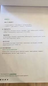 Looking for something fresh and delicious? Menu Picture Of Pure Kitchen Ottawa Tripadvisor