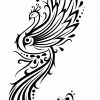 Beautiful exotic woman with colorful tattoo. Attractive Tribal Peacock Tattoo Design Tattooimages Biz