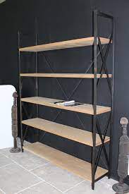 Etagere en fer forge : Etagere En Fer Forge Et Bois Hauteur 200 Cm Bca Materiaux Anciens Etagere En Fer Etagere Fer Et Bois Etagere En Fer Forge