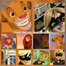 I Just Figured That Adrien Is Chat Noir Simba Is A Cat They Could Totally Be Relat Miraculous Ladybug Anime Miraculous Ladybug Memes Miraculous Ladybug Funny