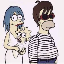 Pin By Harvey Dominguez On Z Kurt Cobain Art The Simpsons Kurt Cobain