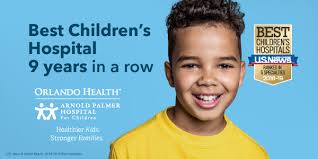 Arnold Palmer Hospital Named a “Best Children's Hospital” in 5 Specialties
