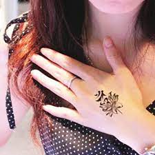 How to care for your henna tattoo. Shnapign Black Lotus Flash Tattoo Hand Sticker 10 5 6cm Small Waterproof Henna Beauty Temporary Body Sticker Art Free Shipping Art Deco Pendant Light Art Deco Wall Stickersarts Crafts Wall Clock Aliexpress