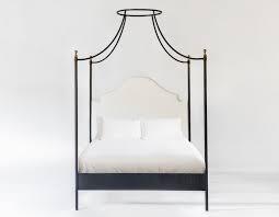 Bed home decorating ideas flockeecomrhflockeecom bedroom classic lacquer iron canopy with using rhcodecorationnet bedroom black 4 poster bed. Julia Upholstered Canopy Bed Traditional Canopy Beds By Doorman Designs Houzz