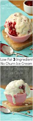 Ice cream made with erythritol freezes very hard and doesn't yield the soft and scoopable texture of homemade ice cream made with sugar. Low Fat 3 Ingredient No Churn Ice Cream Call Me Pmc