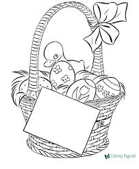 Choose hershey over cadbury, and keep your bunny happy by owning petsmart. Easter Basket Coloring Pages