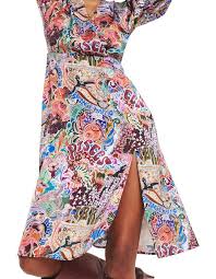 Tommy Hilfiger Zendaya Satin Wrap Long Sleeve Dress Myer Casual Dresses For Women Dresses Long Sleeve Dress