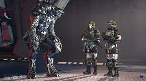 Although they can easily walk upright on two legs, they may often use their arms to move in a quadrupedal fashion. The Arbiter Next To Some Marines To Show How Tall He Is Not Original Content Halo