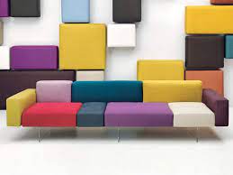 Pin By Mad Markt On Rainbow Furniture Design Colours Funky Sofa Modular Sofa Design Sofa Design
