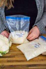 You don't need to bother with blanching and patting the florets dry. How To Make And Freeze Cauliflower Rice Whole30 Paleo Keto Aip