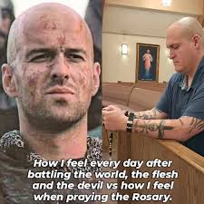 Pray the rosary every day punk.🤣🤣🤣🤣