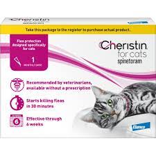 Cheristin Flea Treatment For Cats 12 Pack Petco
