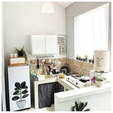 9 Inspirasi Desain Dapur Minimalis Ukuran 2x1 Bentuk L Kecil Tapi Kece