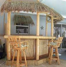31 Cozy Bamboo Garden Decor For Private Place Homeridian Com Tiki Bars Backyard Outdoor Tiki Bar Bamboo Garden