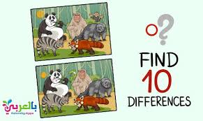 Spot The 10 Differences Between The Two Pictures Belarabyapps Spot The Difference Games Indoor Games For Kids Printable Games For Kids