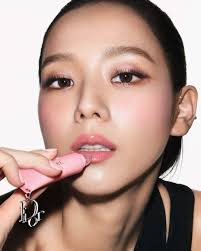 JISOO & Jenna Ortega Front Dior's Rosy Glow Stick Launch