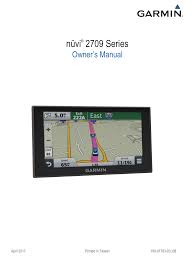 Press and hold the power button. Garmin Nuvi 2789 Owner S Manual Manualzz