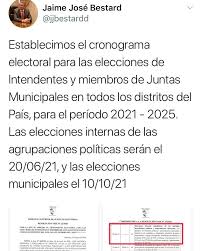 Moon phases for 2021 or any year with full moon and new moon times. Atyra En Vivo Se Oficializa El Cronograma Electoral 2021 Facebook