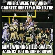 I Was In The Dome Not Watching Holding Alex And Hope And Hoping It Was Good New Orleans Saints Nfl Saints New Orleans Saints Football