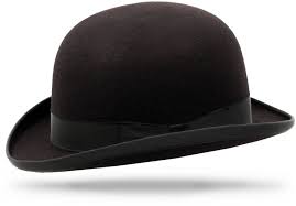 Bowler Black Hats For Men Vintage Male Fashion Hat Stores
