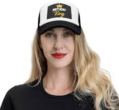 Birthday King Hat It's My Birthday Mesh Hat for Men Women Baseball Cap  Adjustable Trucker Hat Dad Mom Hat Gifts Black at Amazon Men's Clothing  store