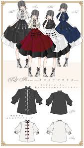 character designs asian おしゃれまとめの人気アイデア pinterest emily smith 女の子 おしゃれ イラスト コスチュームデザイン 可愛い 服