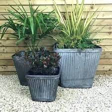 Brainy Zinc Planters Graphics Good Zinc Planters For Large Zinc Planters Galvanised Square Tapered Fluted Zinc Planter Large Planters Large Zinc Outdoor Plante