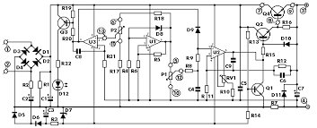 This is attained by adding two resistors r1 and r2 as shown in figure. 0 30 Vdc Stabilized Power Supply With Current Control 0 002 3 A Electronics Lab Com