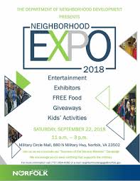Fun things to do in hampton with kids: Norfolk Neighborhood Expo September 22nd Member News News Hampton Roads Chamber Means Business