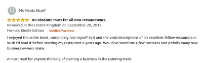 This is the book setting the table: 6 Books Restaurant Owners Must Read Restaurant Accounting