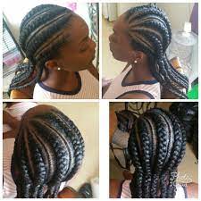 Feed In Straight Back Braids Braid Styles Straight Back Braids Back Braid